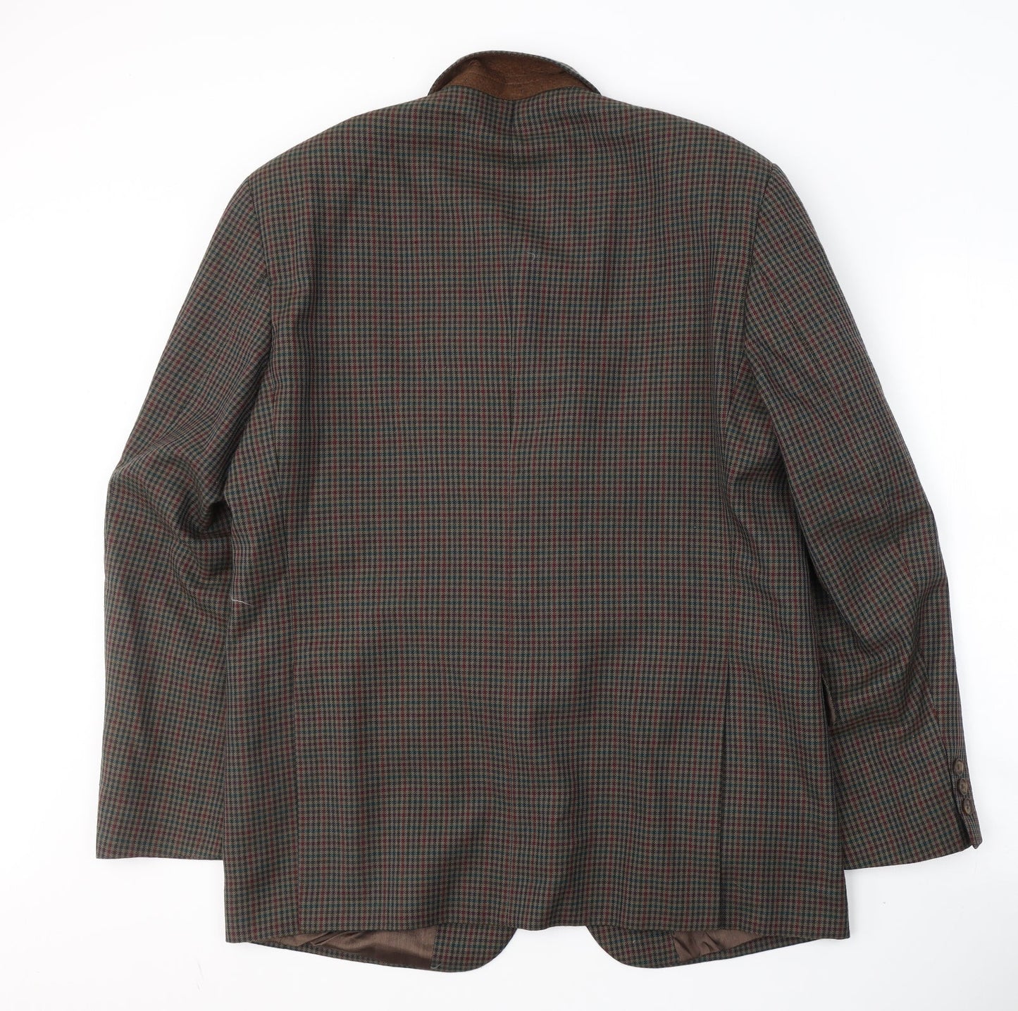 Princeton Mens Brown  Polyester Jacket Suit Jacket Size L