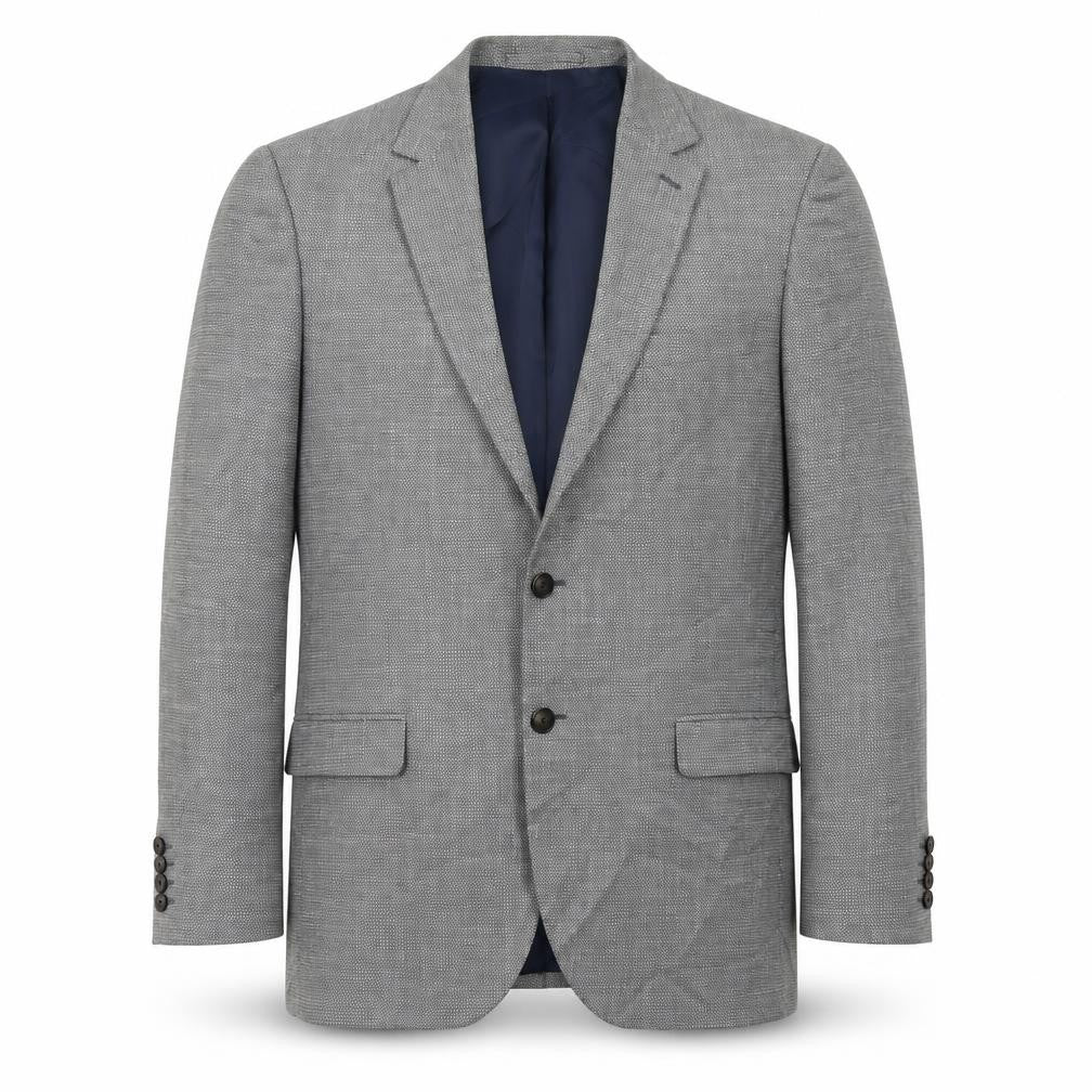Marks and Spencer Mens Grey  Polyester Jacket Suit Jacket Size 42