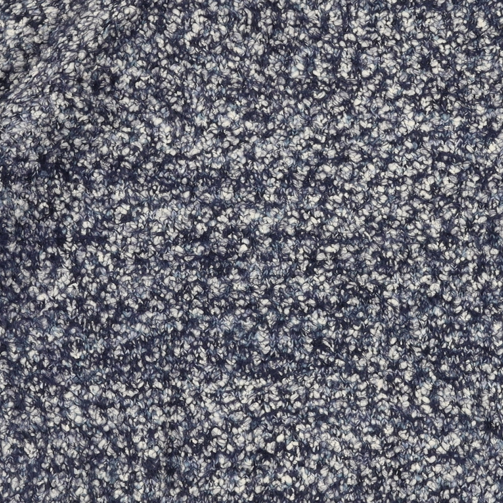 Pebble Bay Womens Blue Round Neck  Polyester Pullover Jumper Size L