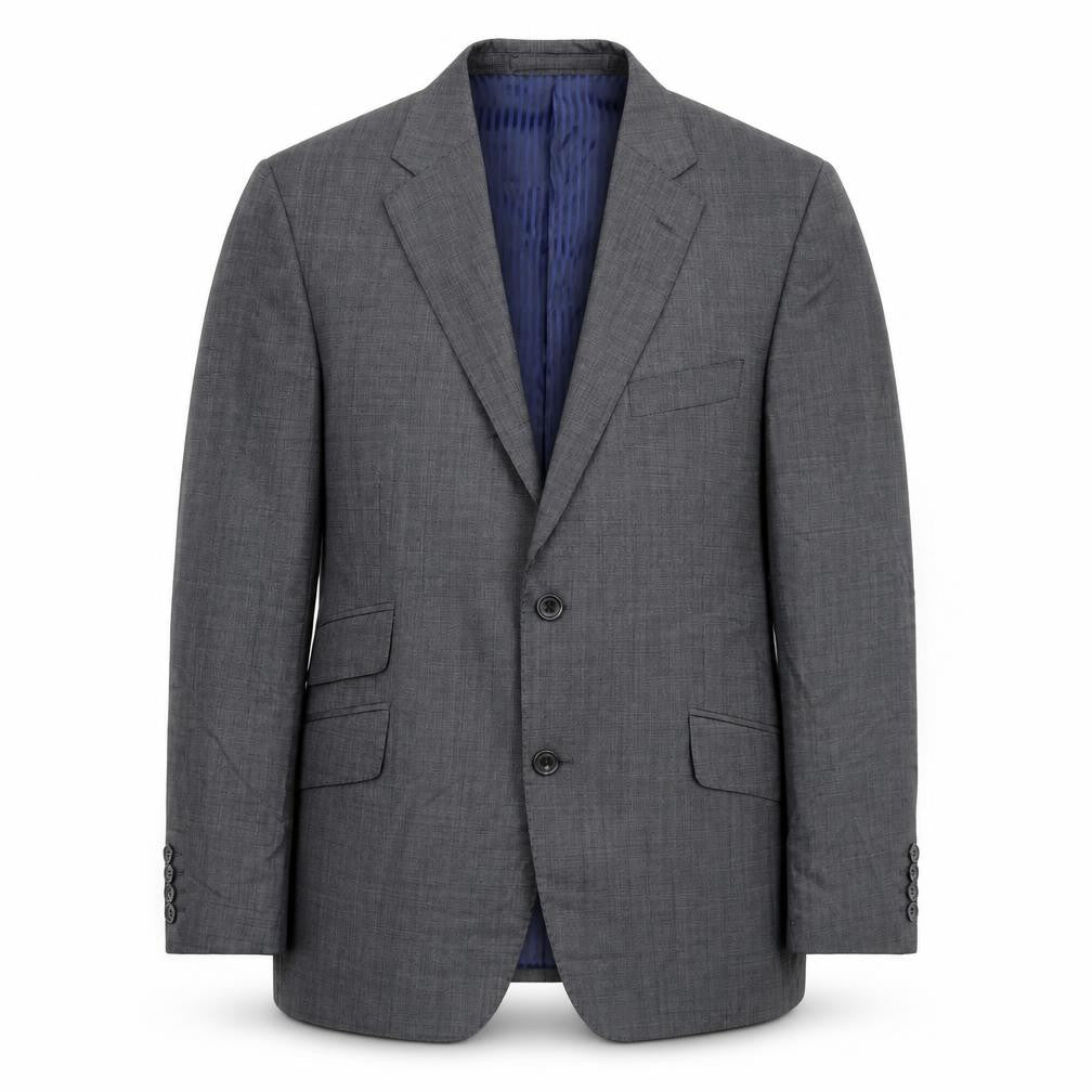 Marks and Spencer Mens Grey  Wool Jacket Blazer Size 40