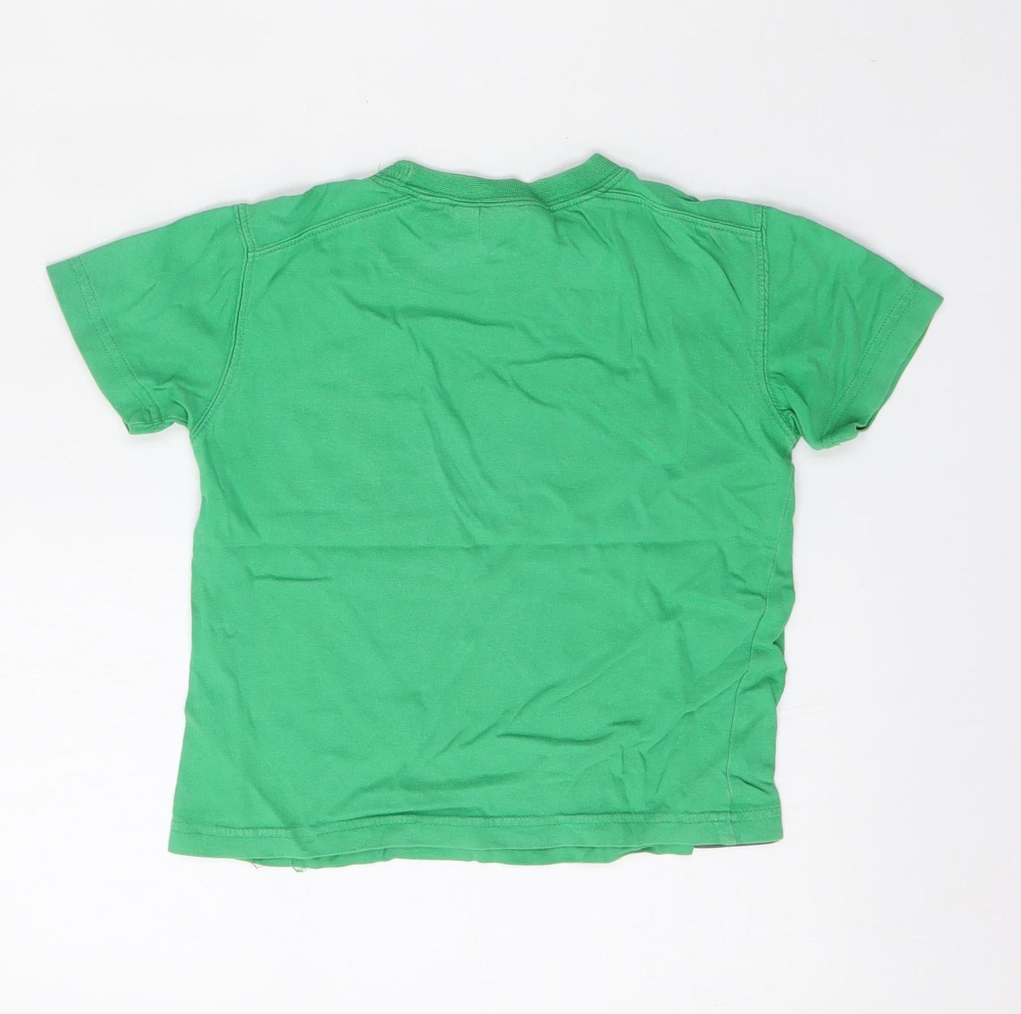 Northern Ireland Football Boys Green  Cotton Basic T-Shirt Size 2-3 Years Round Neck
