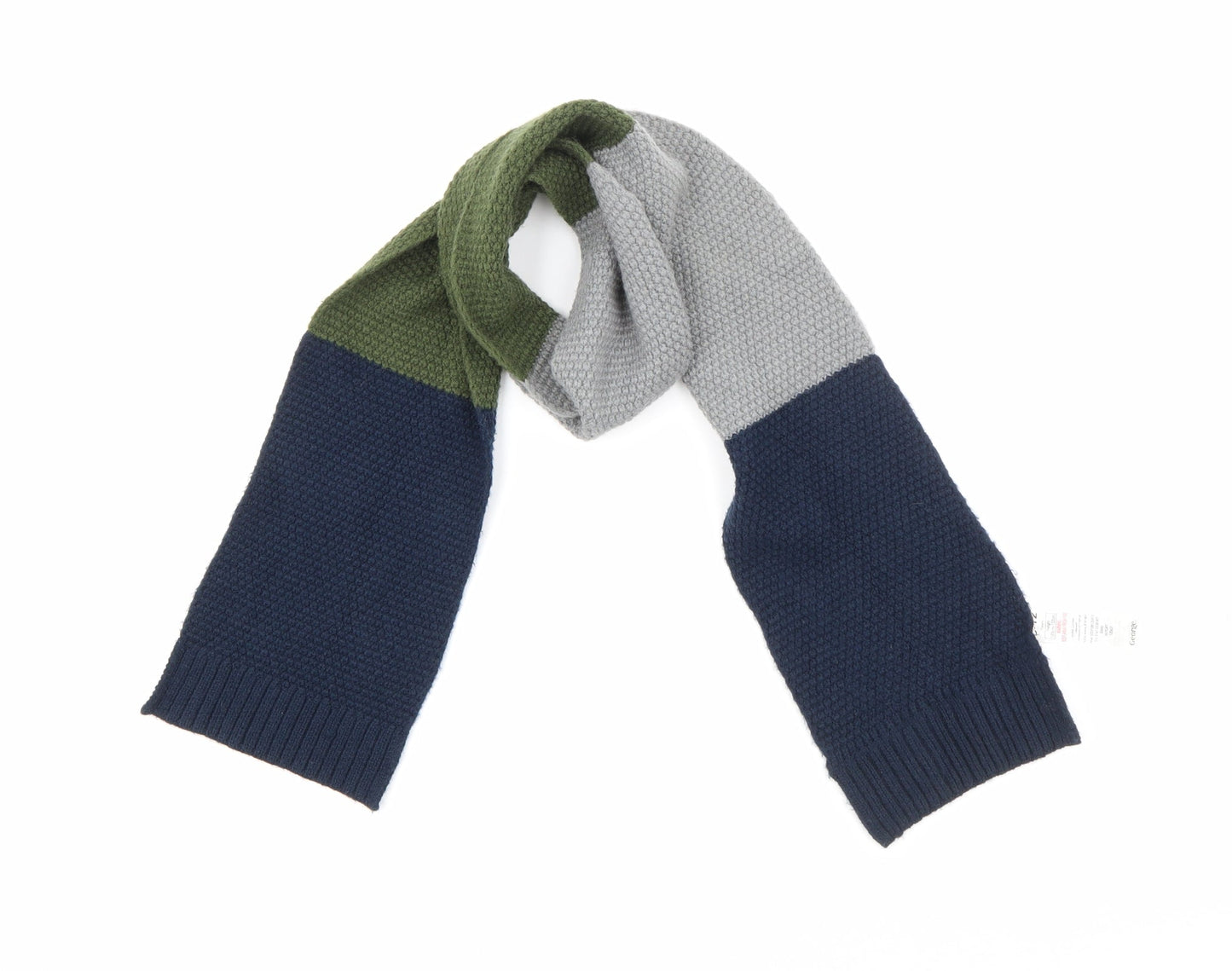 George Unisex Multicoloured Colourblock Viscose Scarf  One Size