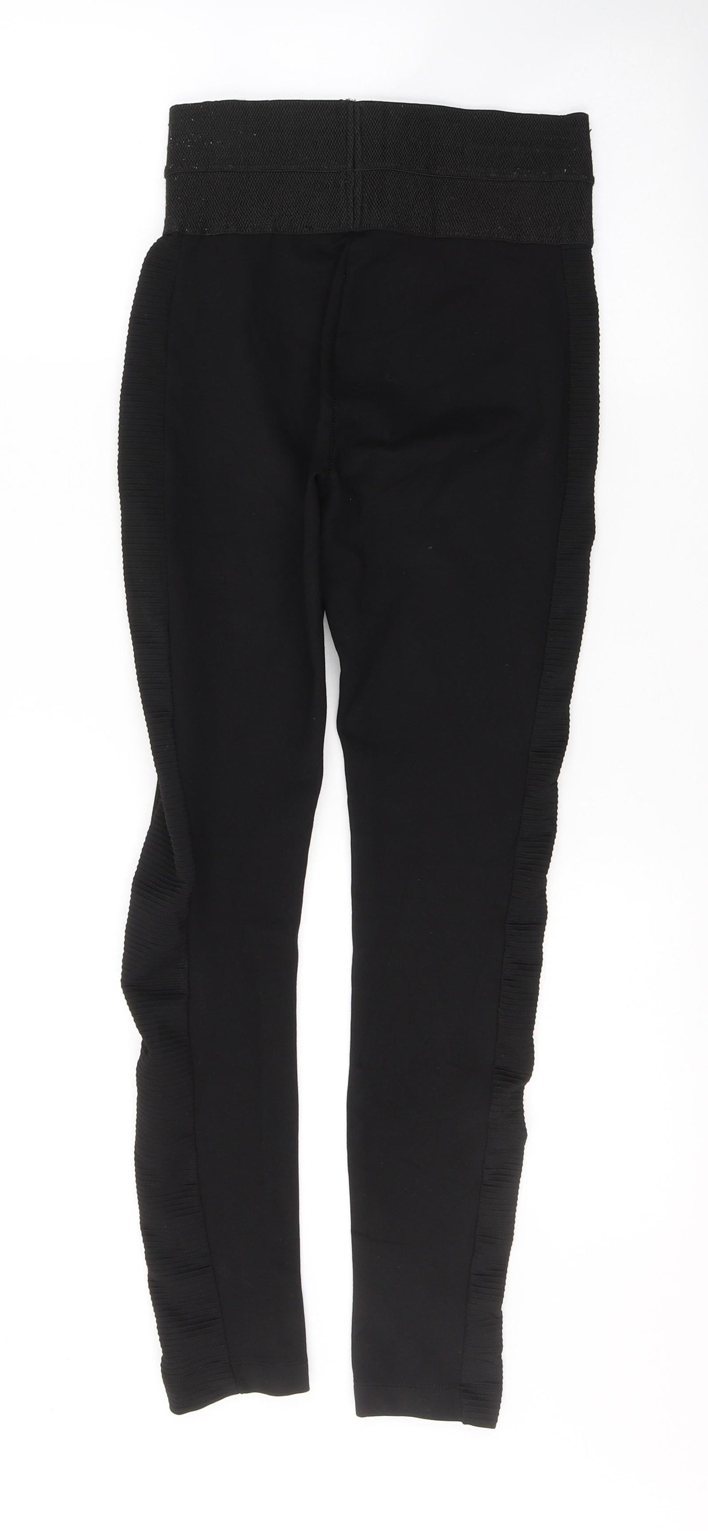 Zara Womens Black  Polyester Jegging Leggings Size XS L26 in