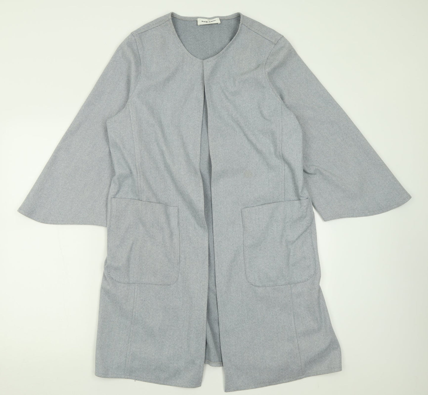 Gerard Womens Grey Crew Neck  Polyester Cardigan Jumper Size 12