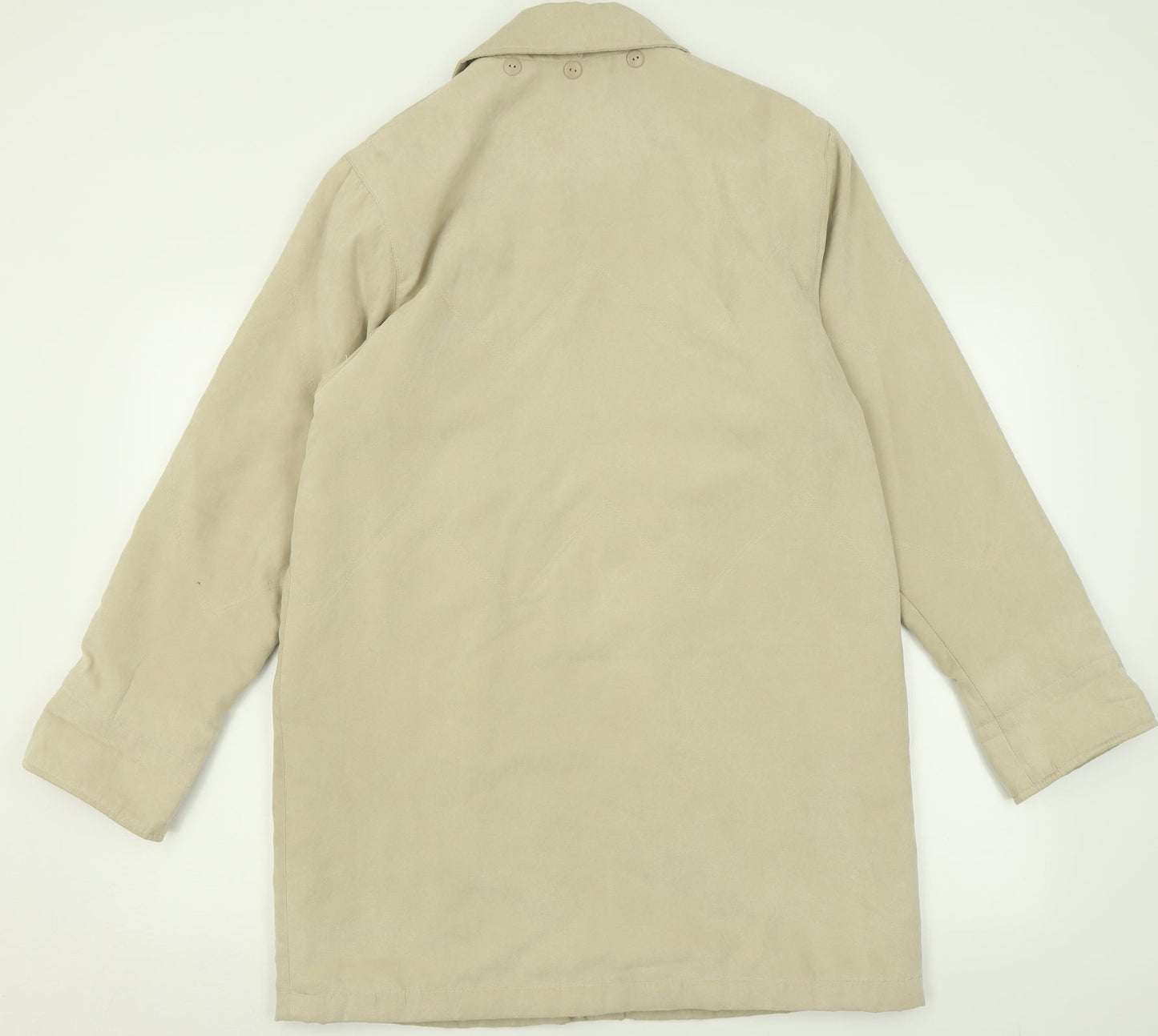 bonmarch Mens Beige   Jacket Coat Size S  Zip