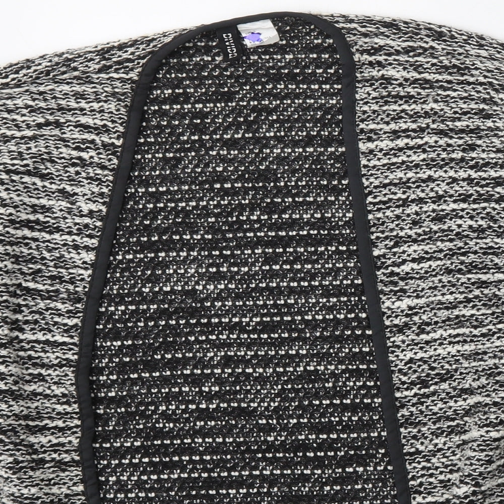 Divided by H&M Womens Multicoloured V-Neck  Polyester Cardigan Jumper Size S