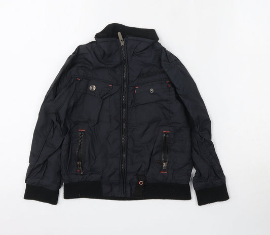 RBL Boys Black   Jacket  Size 3-4 Years  Zip
