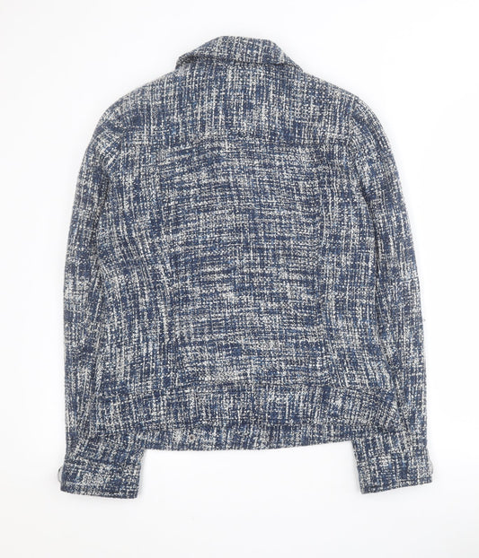Matalan Womens Blue   Jacket  Size 12  Zip