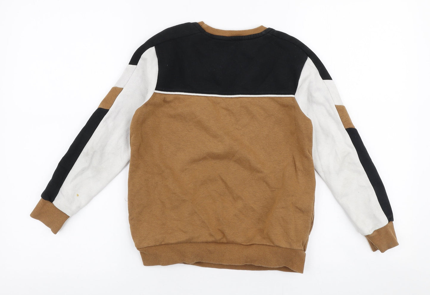 George Boys Multicoloured  Cotton Pullover Sweatshirt Size 8-9 Years  Pullover - Exclusive