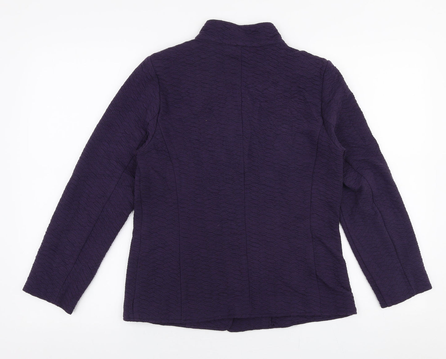 ERFO Womens Purple   Jacket Blazer Size 8  Button