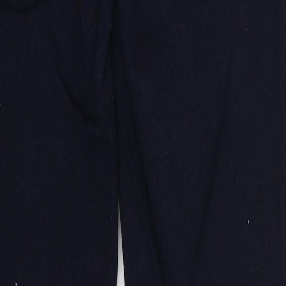 Dickins & Jones Womens Blue  Cotton Skinny Jeans Size 8 L28 in Regular Button