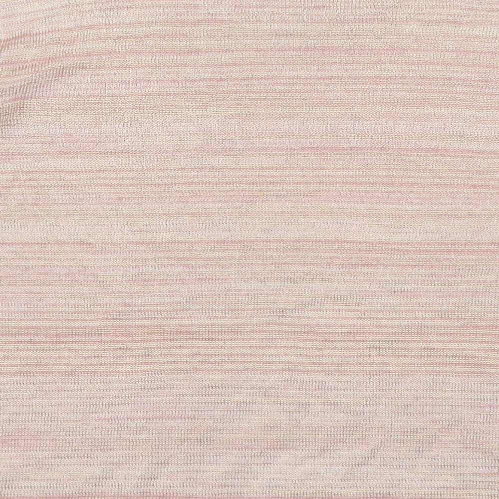 Per Una Womens Pink Boat Neck  Polyester Pullover Jumper Size 8
