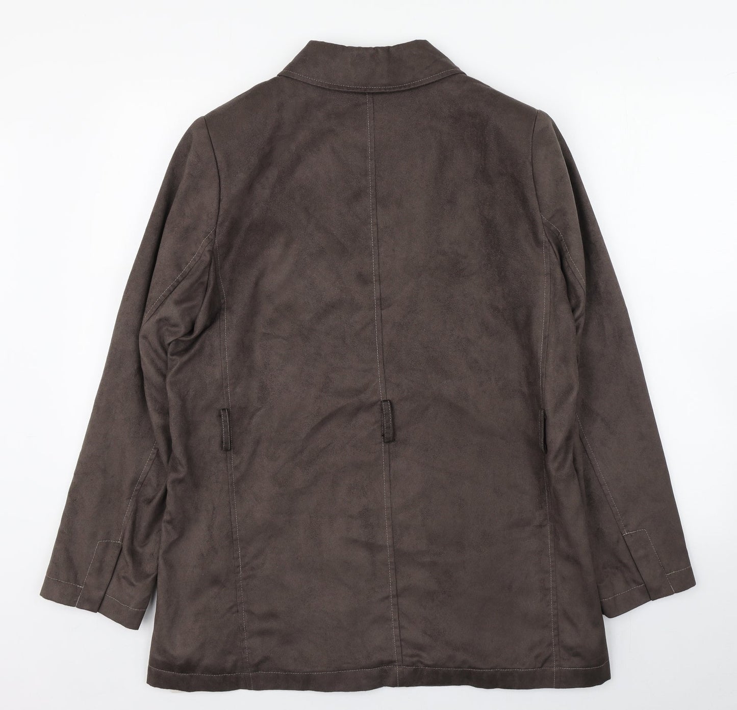 Bonmarché Womens Grey   Jacket Coat Size S  Zip