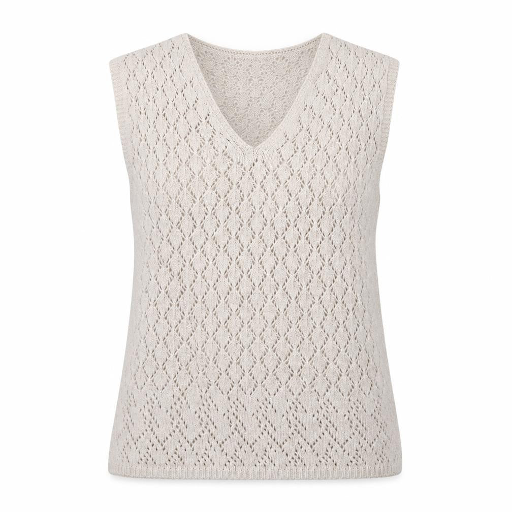 Frank Walder Womens Grey V-Neck  Polyacrylate Fibre Pullover Jumper Size S