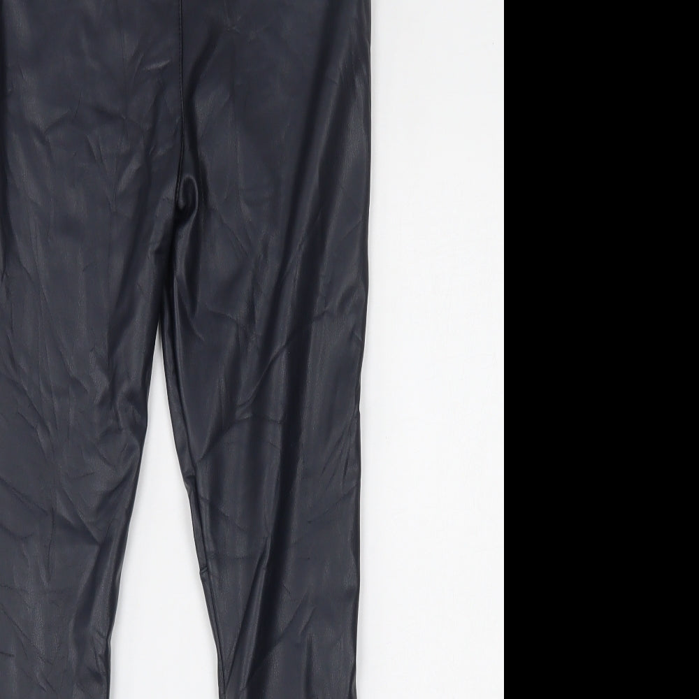 Babe Womens Grey  Polyamide Trousers  Size S L27 in Regular