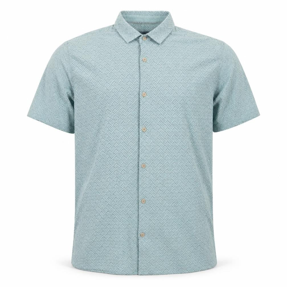 Matalan Mens Blue  Cotton  Button-Up Size XL Collared Button