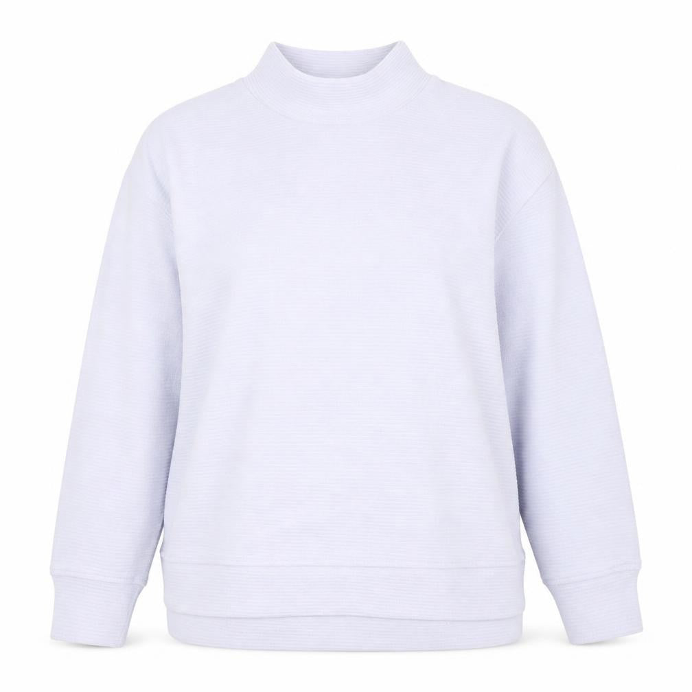Dunnes Womens Purple High Neck  Polyester Pullover Jumper Size L