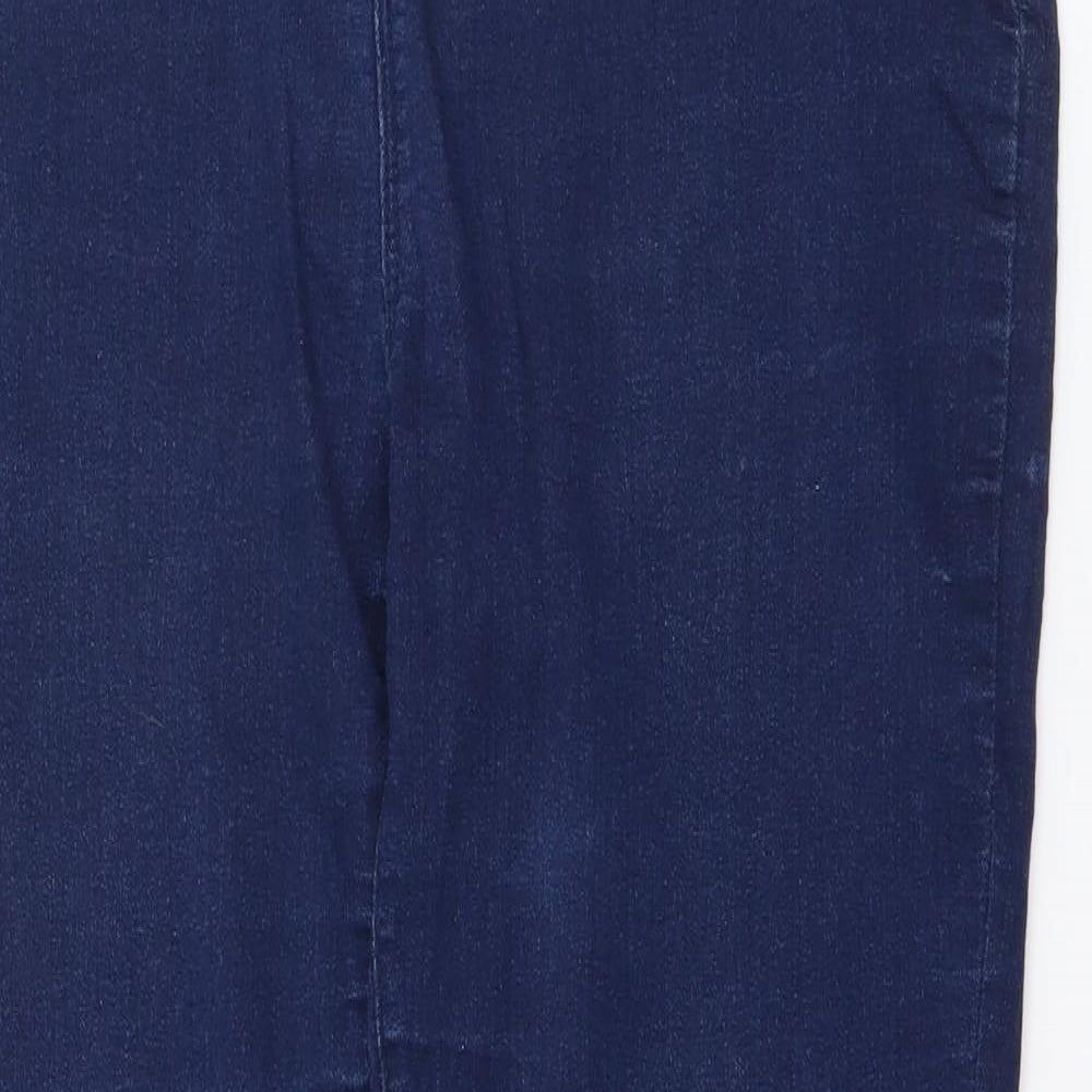 Papaya Womens Blue  Cotton Jegging Jeans Size 10 L27 in Regular