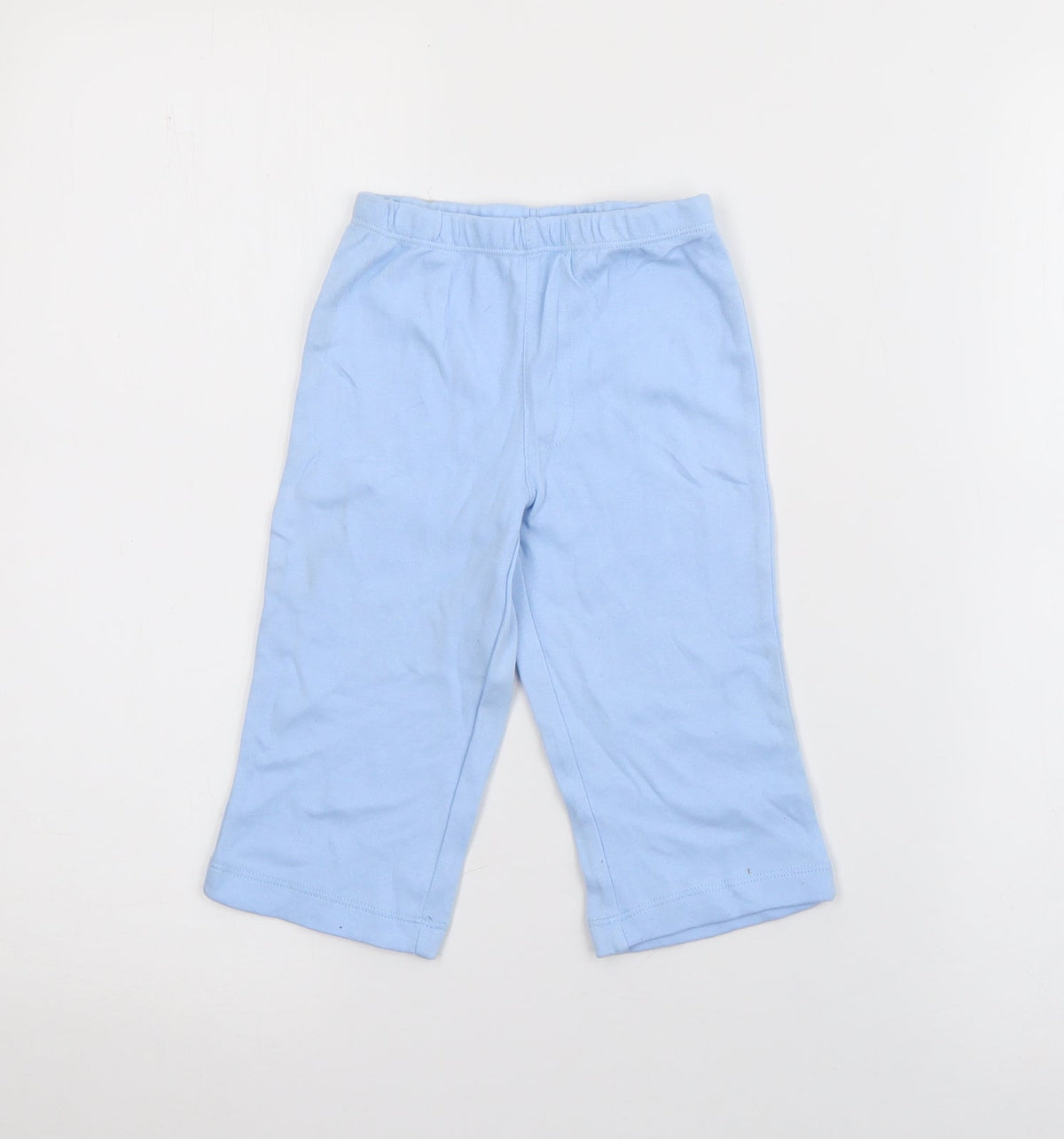 Carters Baby Blue  Cotton Jogger Trousers Size 12 Months
