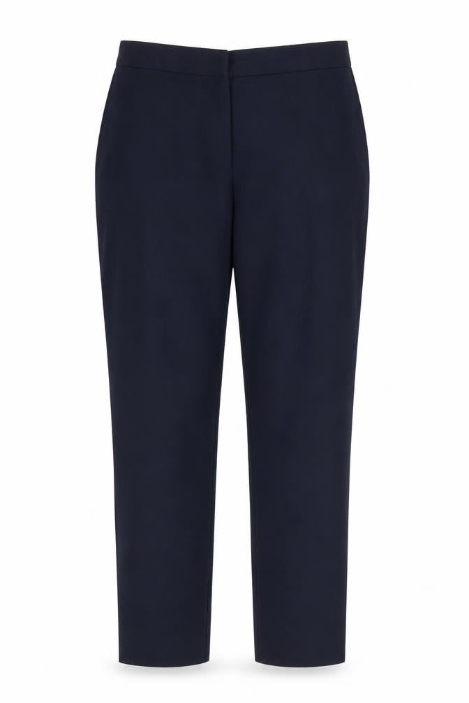 Dunnes Womens Blue  Polyester Trousers  Size 14 L27 in Regular