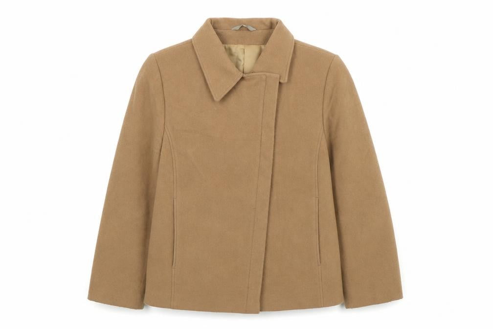 Marks and Spencer Womens Brown   Jacket  Size 12  Button
