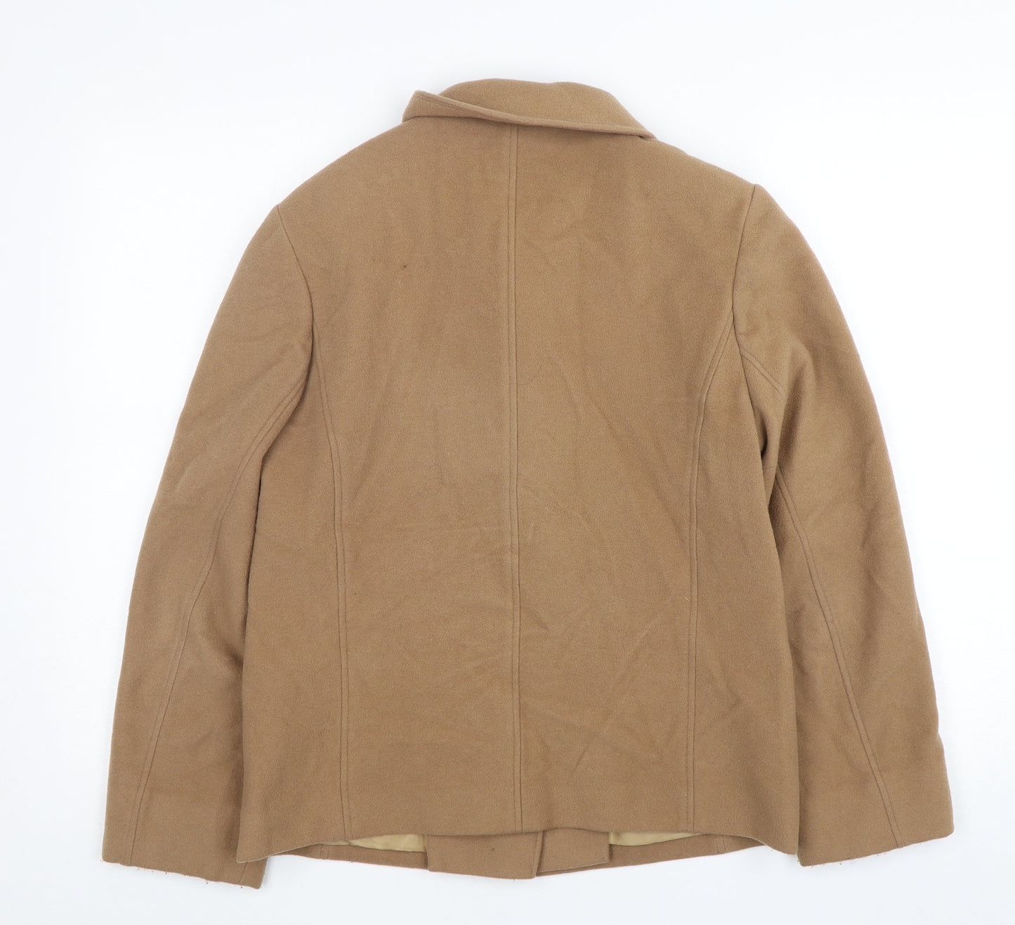 Marks and Spencer Womens Brown   Jacket  Size 12  Button