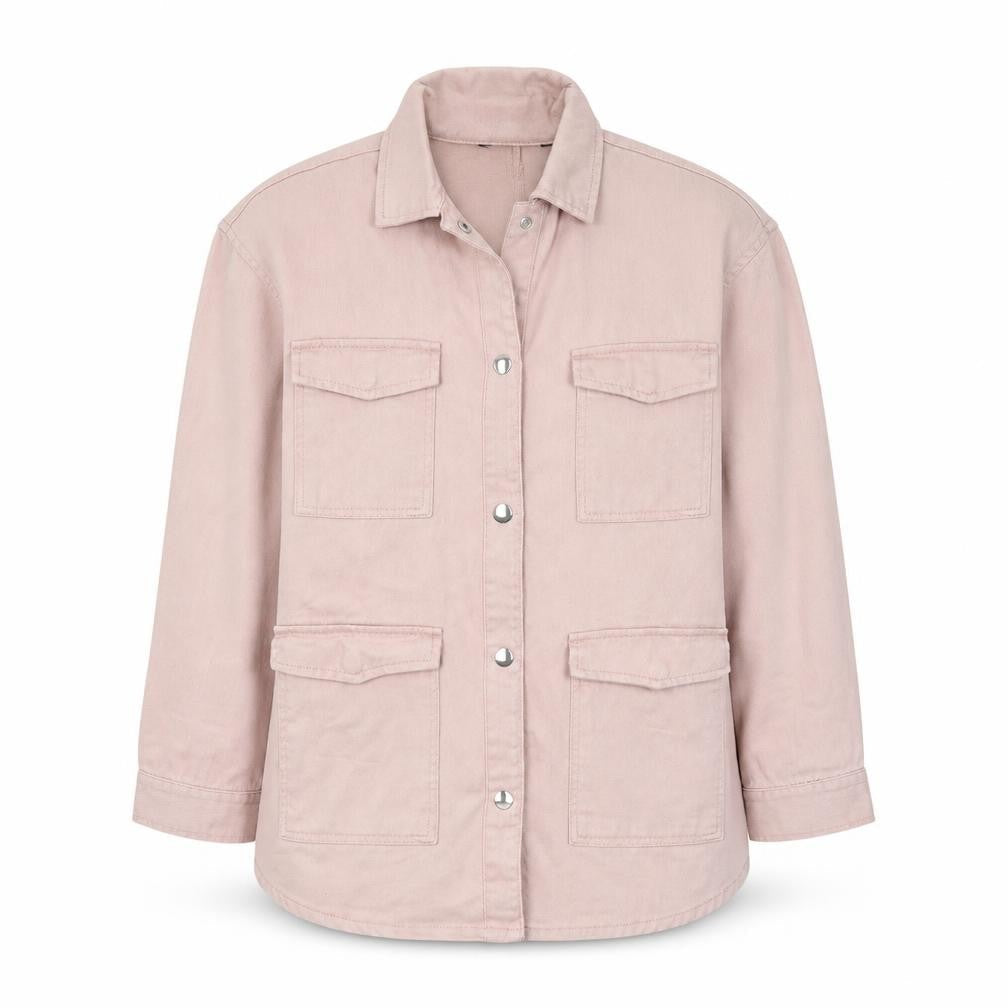 Dunnes Womens Pink   Jacket  Size XS  Button
