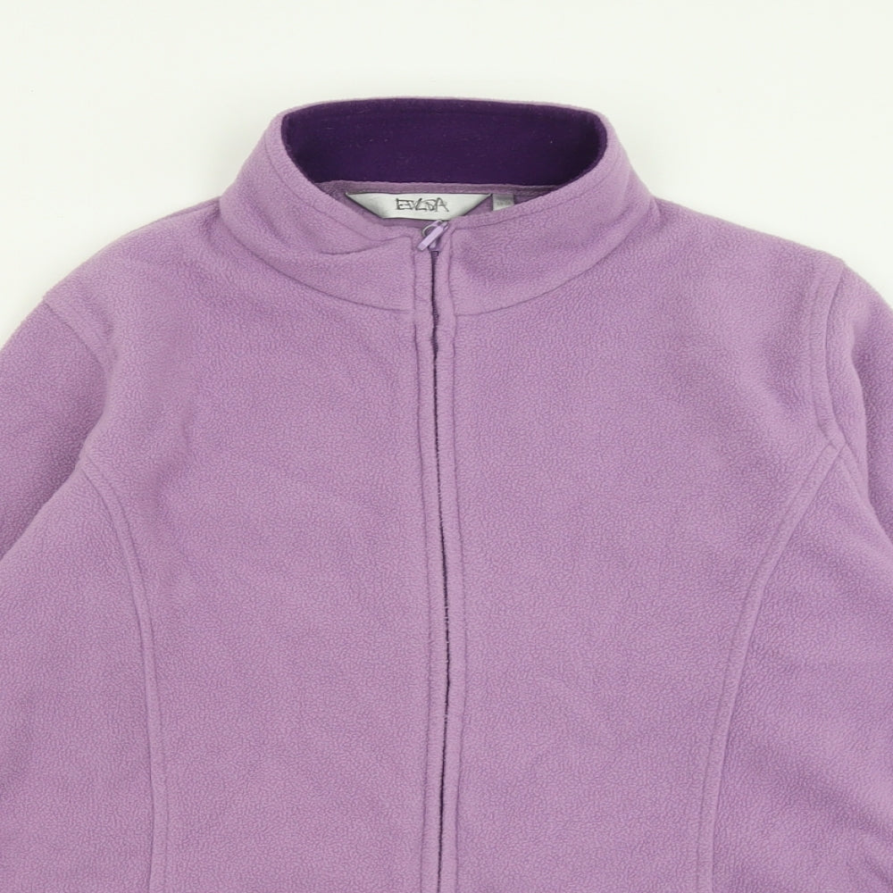 EWM Womens Purple   Jacket  Size M  Zip