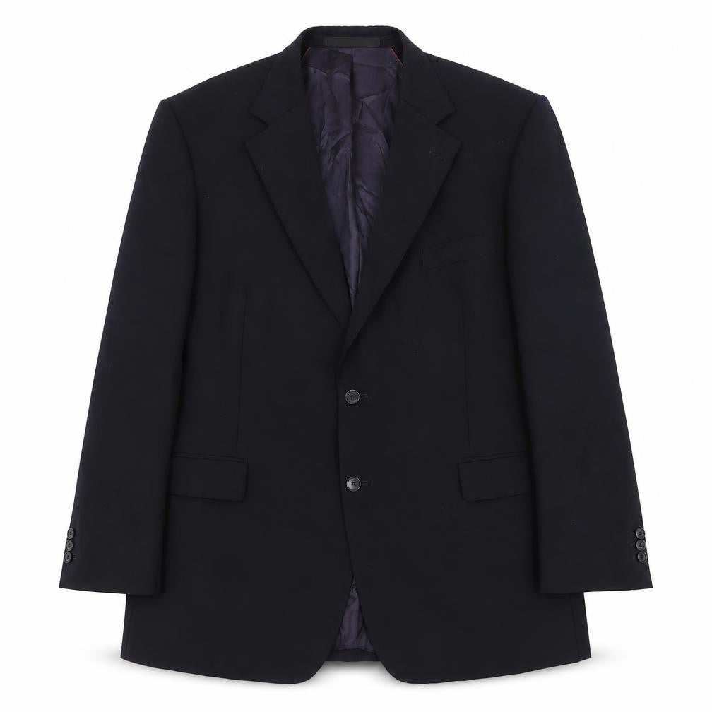 Marks and Spencer Mens Beige  Wool Jacket Suit Jacket Size 46