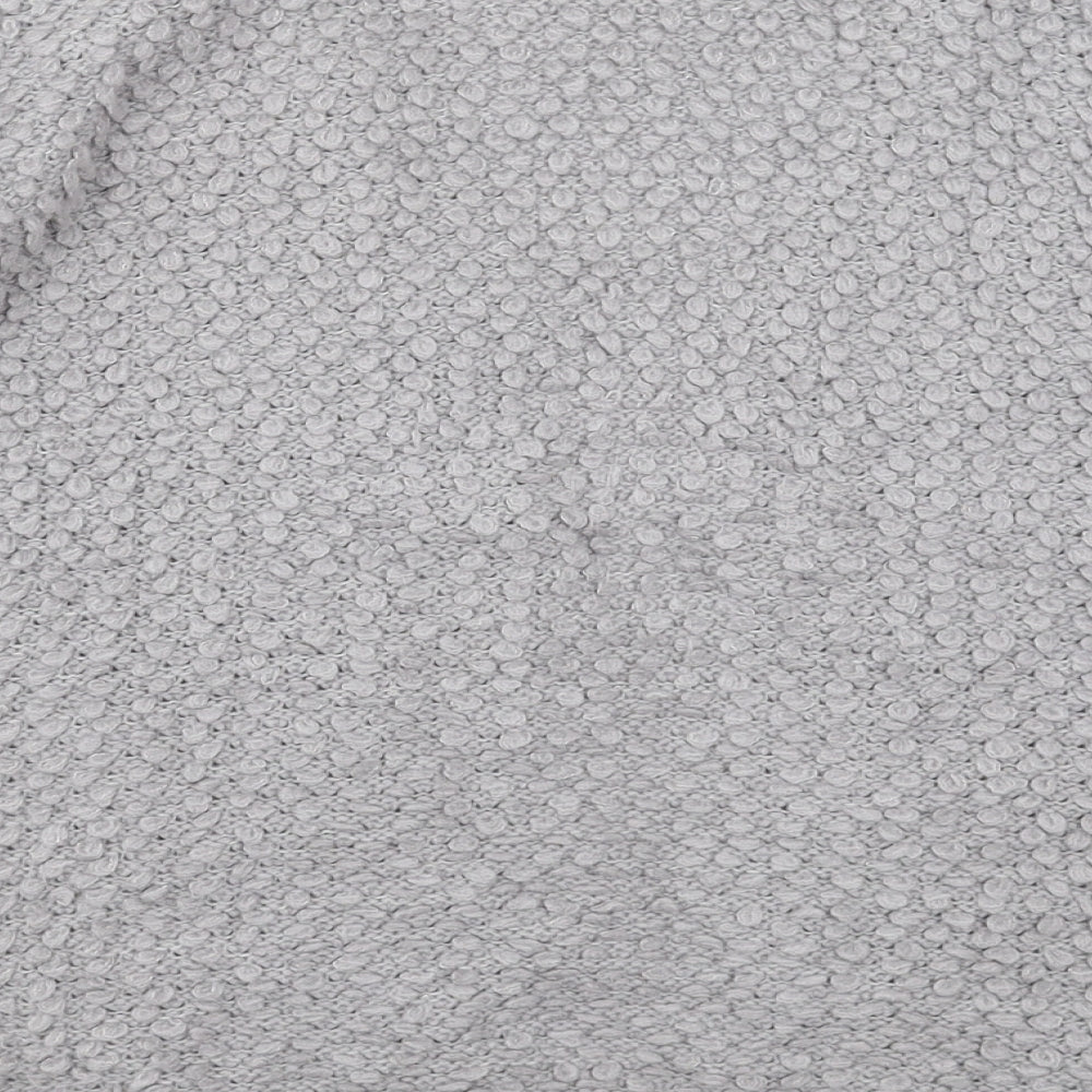 Very Womens Grey V-Neck  Acrylic Cardigan Jumper Size 12