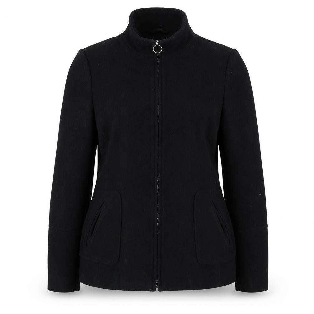 Dorothy Perkins Womens Black   Jacket Coat Size 10  Zip