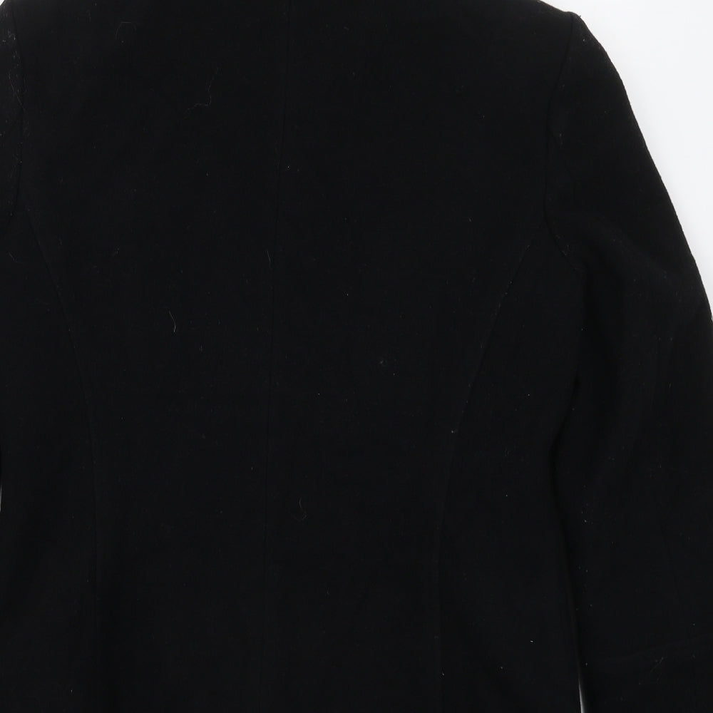 Dorothy Perkins Womens Black   Jacket Coat Size 10  Zip
