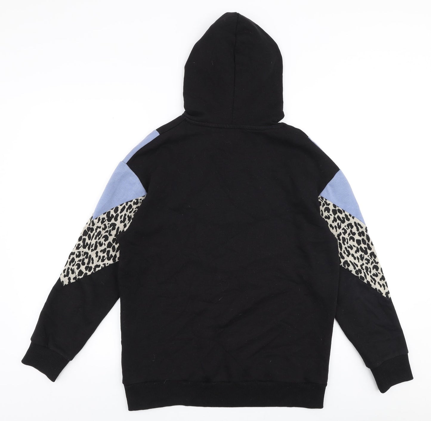 Papaya Womens Multicoloured Animal Print Polyester Pullover Hoodie Size S  Pullover