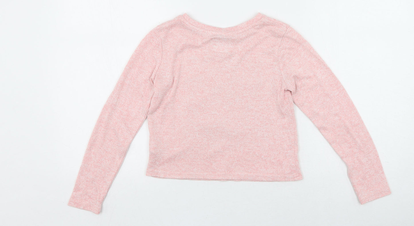 Primark Girls   Polyester Pullover Casual  Round Neck  - #teamnice