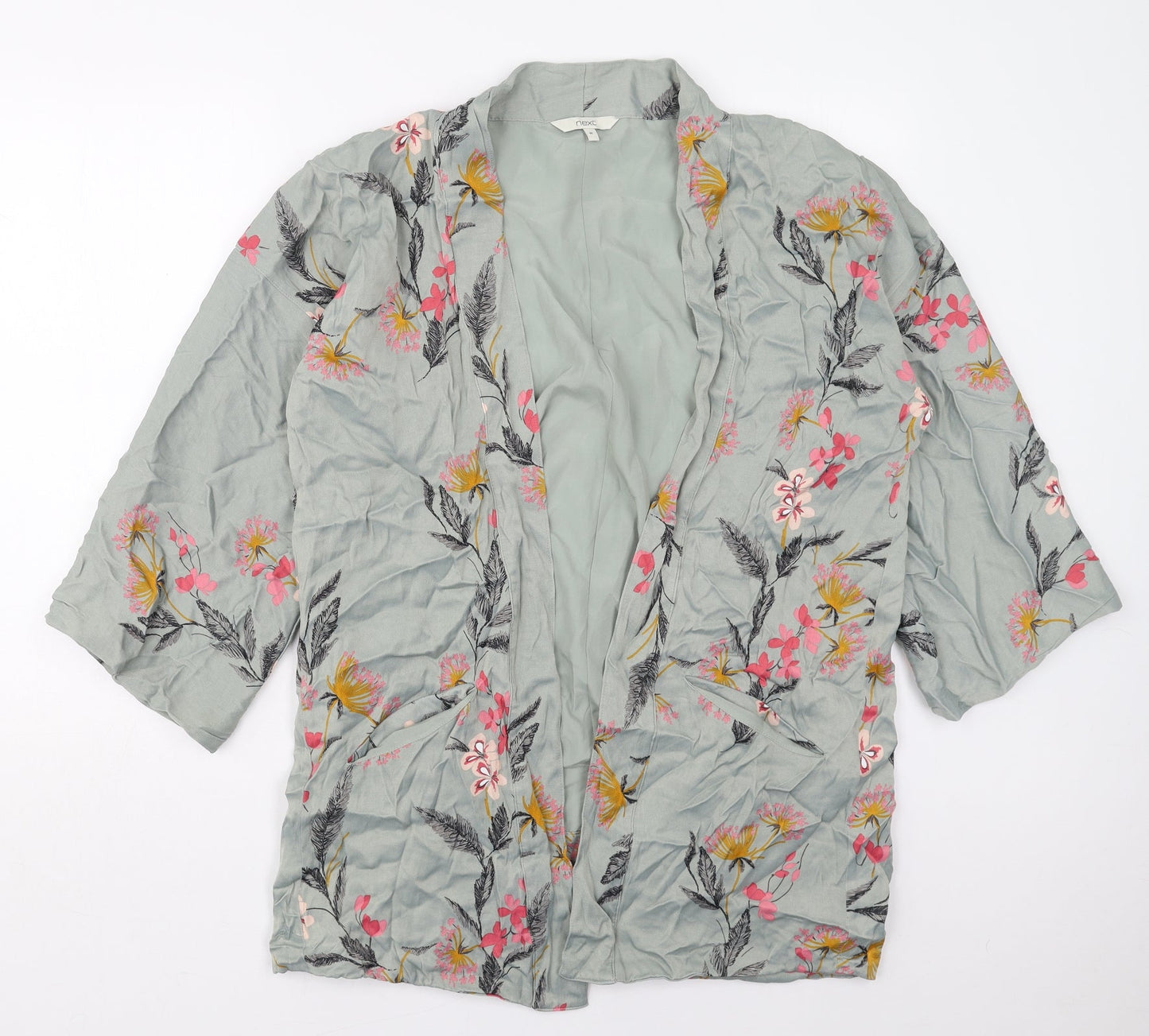 NEXT Womens Grey Floral  Jacket  Size M