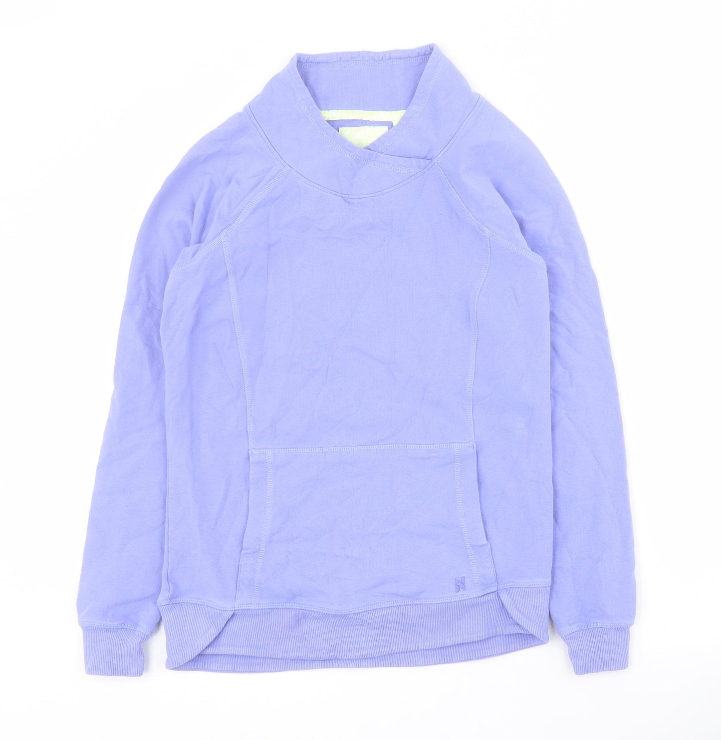 NEXT Womens Purple  Cotton Pullover Sweatshirt Size 6  Pullover