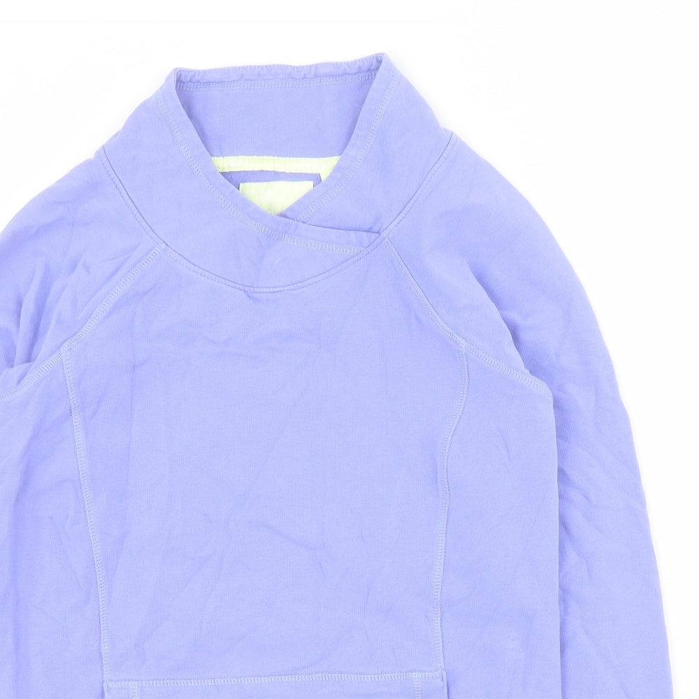 NEXT Womens Purple  Cotton Pullover Sweatshirt Size 6  Pullover