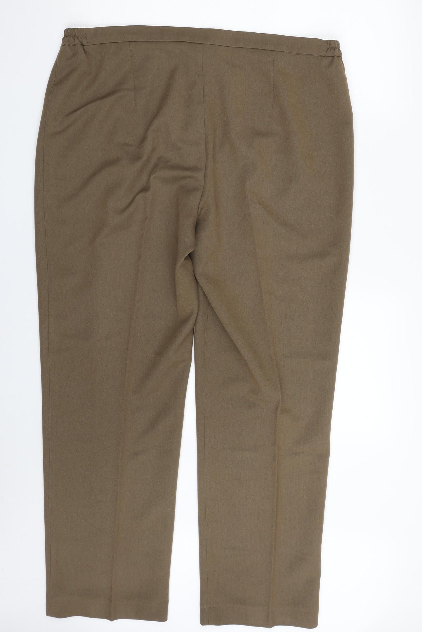 GERARD  Womens Green  Polyester Trousers  Size 18 L30 in Regular Zip