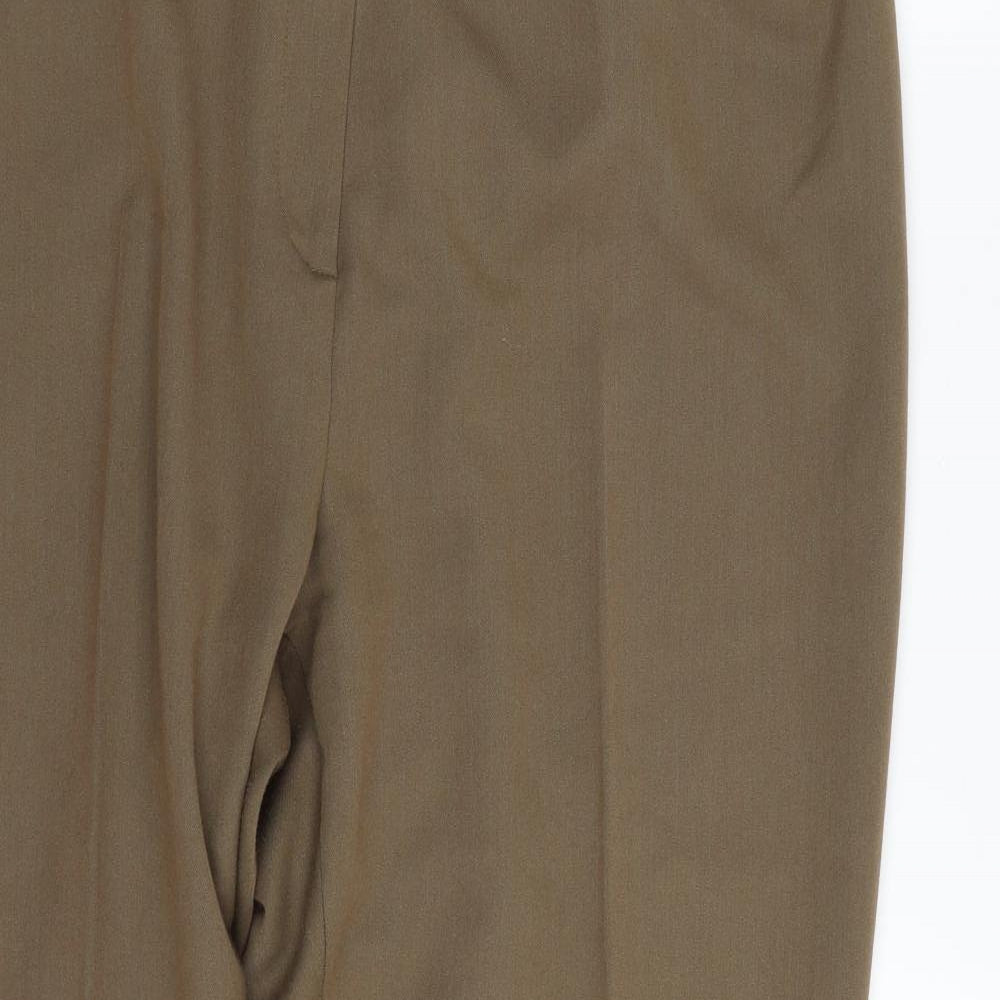GERARD  Womens Green  Polyester Trousers  Size 18 L30 in Regular Zip