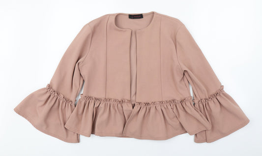 Prague Womens Pink   Jacket  Size 14