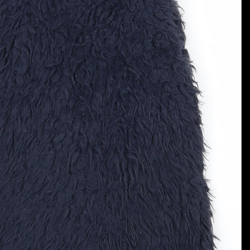 VERO MODA Womens Blue   Gilet Waistcoat Size XS  Snap