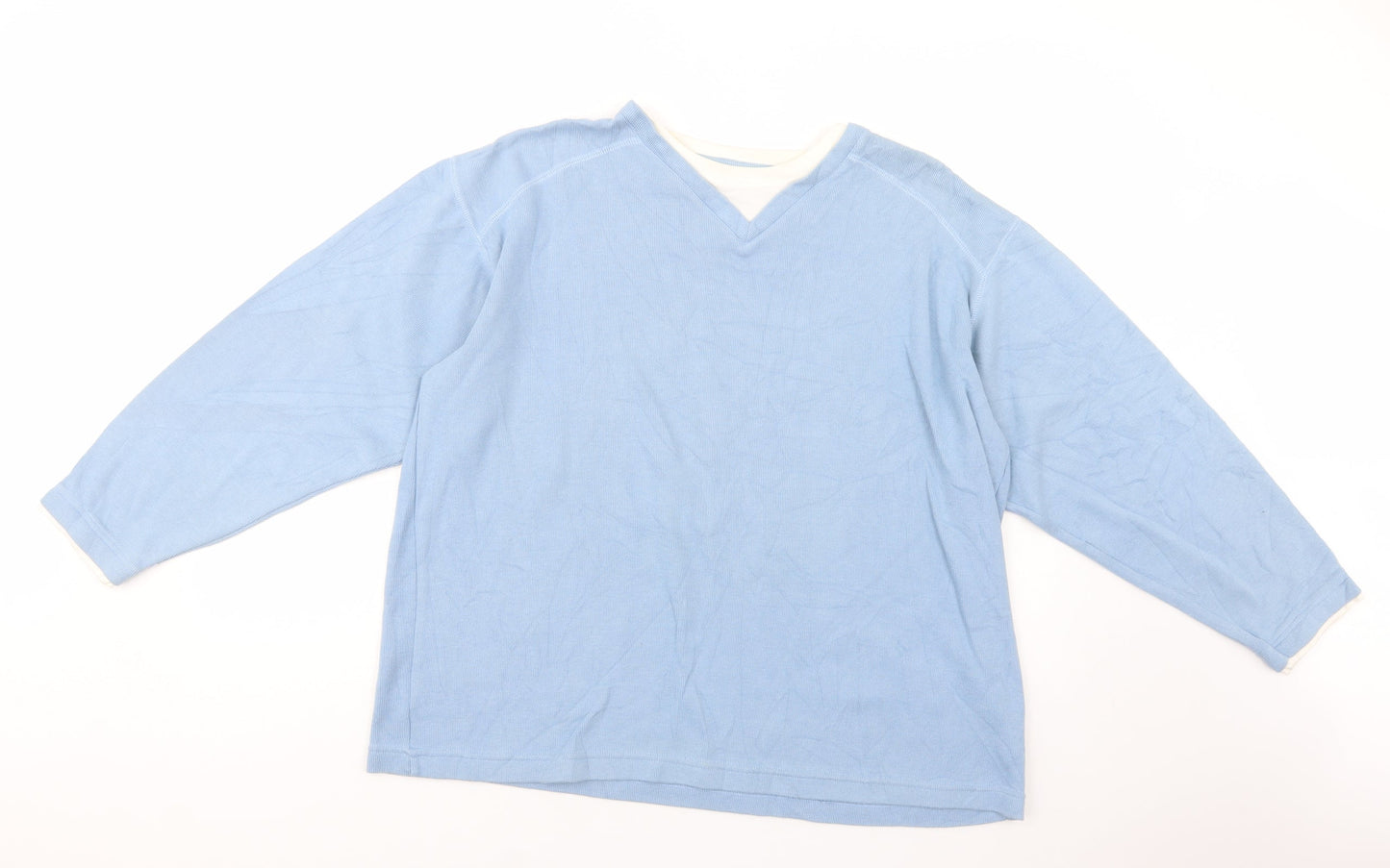Dunnes Stores Womens Blue  Cotton Pullover Sweatshirt Size M  Pullover