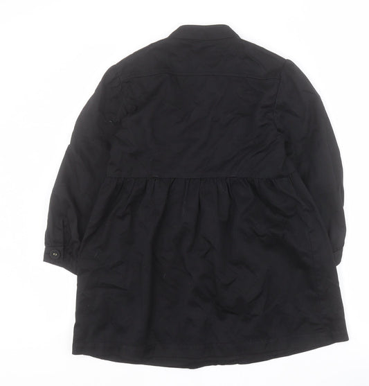 French Connection Womens Black   Jacket  Size S  Button