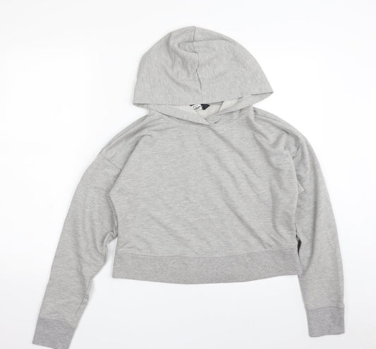 MRP Womens Grey  Cotton Pullover Hoodie Size M  Pullover