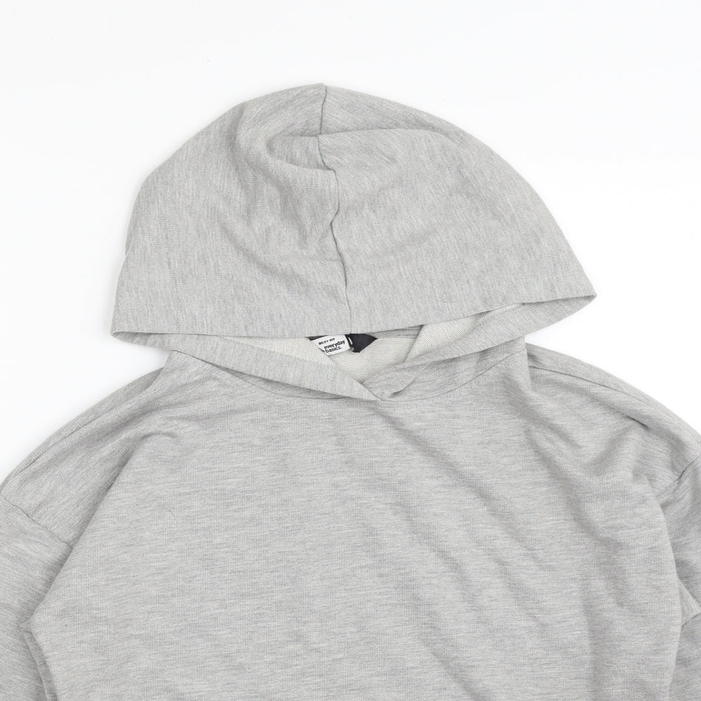 MRP Womens Grey  Cotton Pullover Hoodie Size M  Pullover