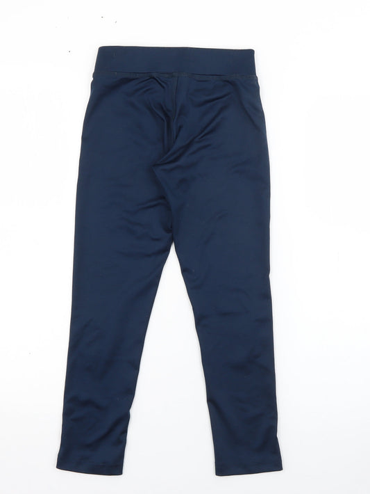 NEXT Girls Blue  Polyester Pedal Pusher Trousers Size 9 Months  Regular