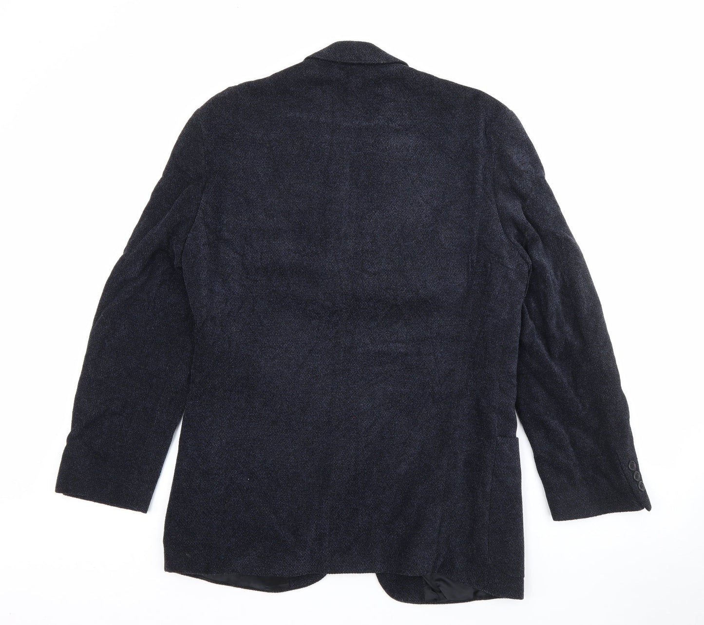 Marks and Spencer Mens Blue  Viscose Jacket Blazer Size M