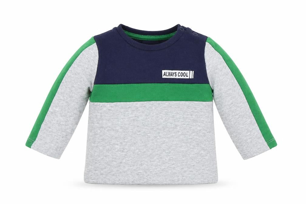 F&F Boys Grey  Cotton Pullover Jumper Size 3-6 Months