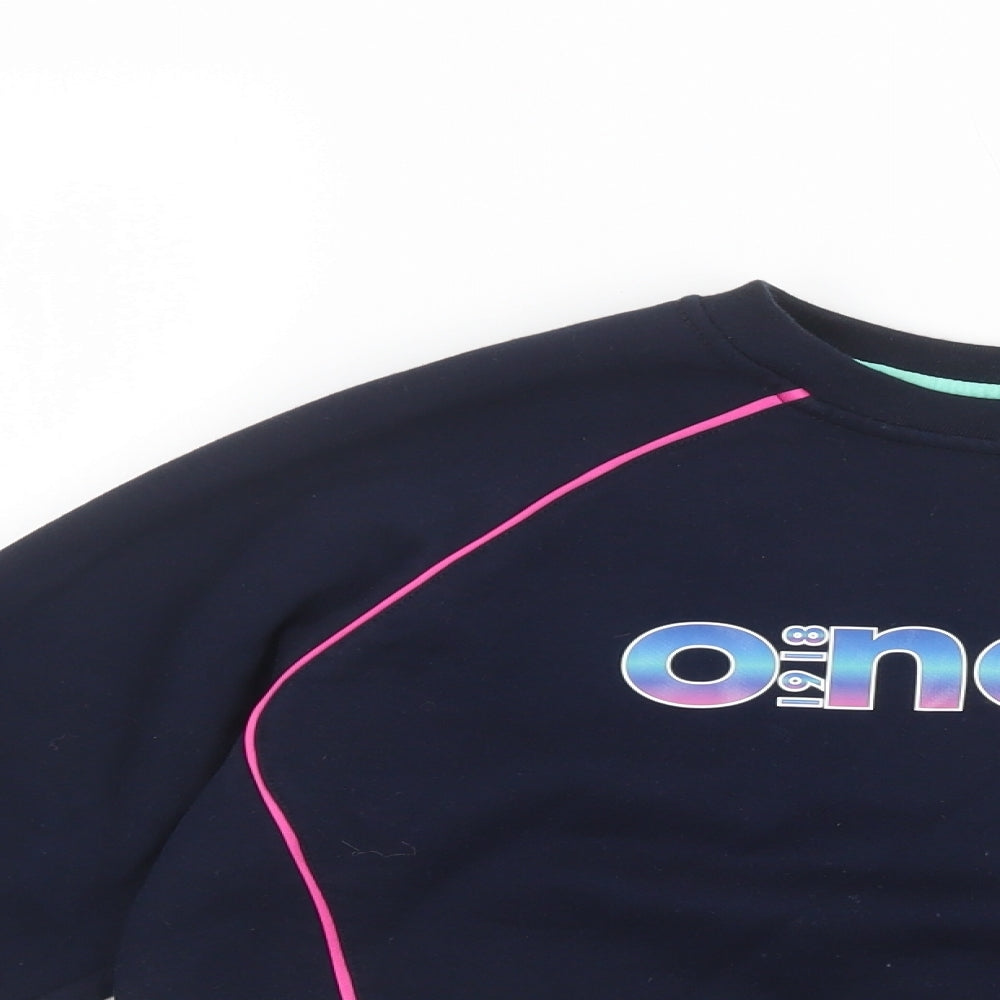 O'Neills Boys Blue  Cotton Pullover Sweatshirt Size 10-11 Years  Pullover