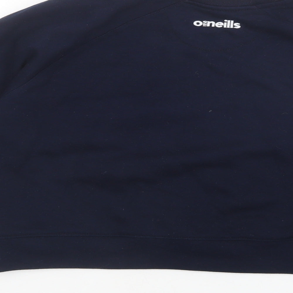 O'Neills Boys Blue  Cotton Pullover Sweatshirt Size 10-11 Years  Pullover